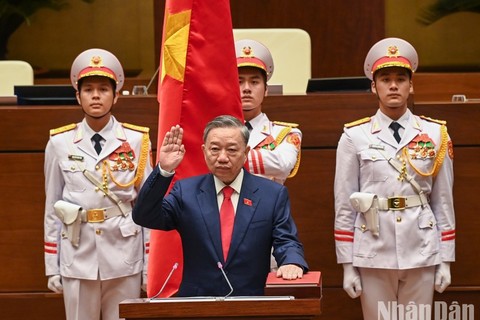 Đồng chí Tô Lâm được bầu làm Chủ tịch nước