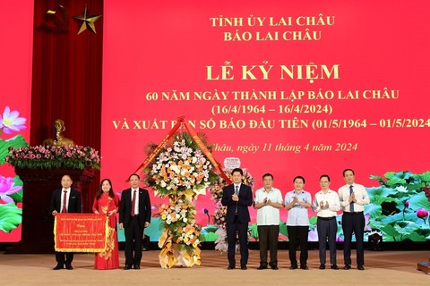 Báo Lai Châu kỷ niệm 60 năm Ngày thành lập và xuất bản số báo đầu tiên
