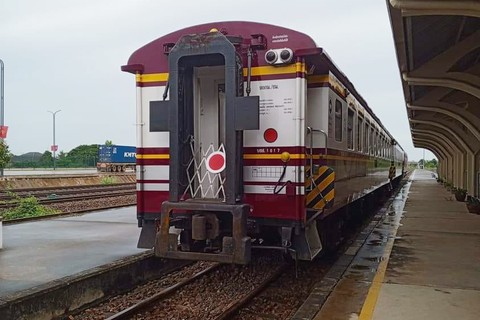 Tuyến đường sắt quốc tế nối Lào - Thái Lan sẽ khai trương vào ngày 19/7