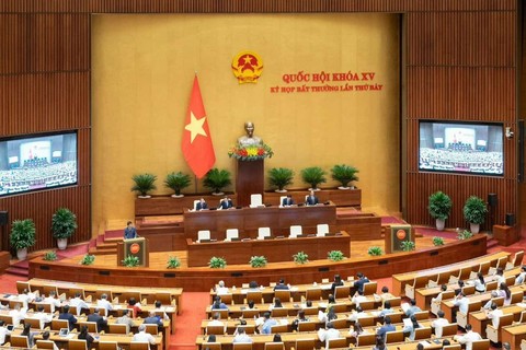 Quốc hội miễn nhiệm chức vụ Chủ tịch Quốc hội nhiệm kỳ 2021-2026 đối với ông Vương Đình Huệ