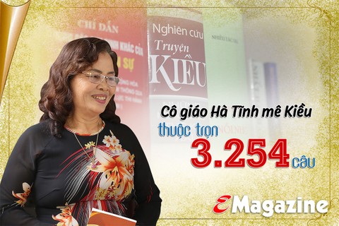 Cô giáo Hà Tĩnh mê Kiều, thuộc trọn 3.254 câu