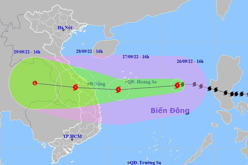 Bão số 4 mạnh thêm, dự báo Hà Tĩnh có nơi trên 300mm trong đợt mưa hoàn lưu bão
