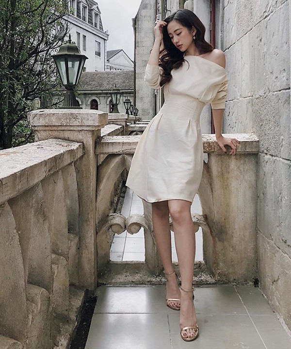 Váy đầm dạo phố đẹp thời trang cao cấp Hàn Quốc 2016