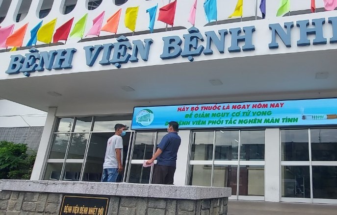 Bệnh viện Bệnh Nhiệt đới TP Hồ Chí Minh. Ảnh: Đan Phương/Báo Tin tức