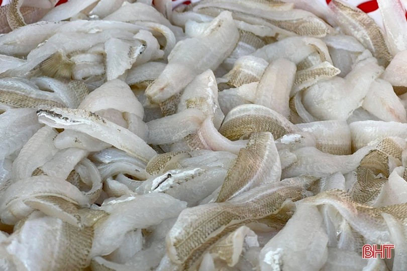 Gỏi cá đục - món ngon của ngư dân vùng biển Hà Tĩnh